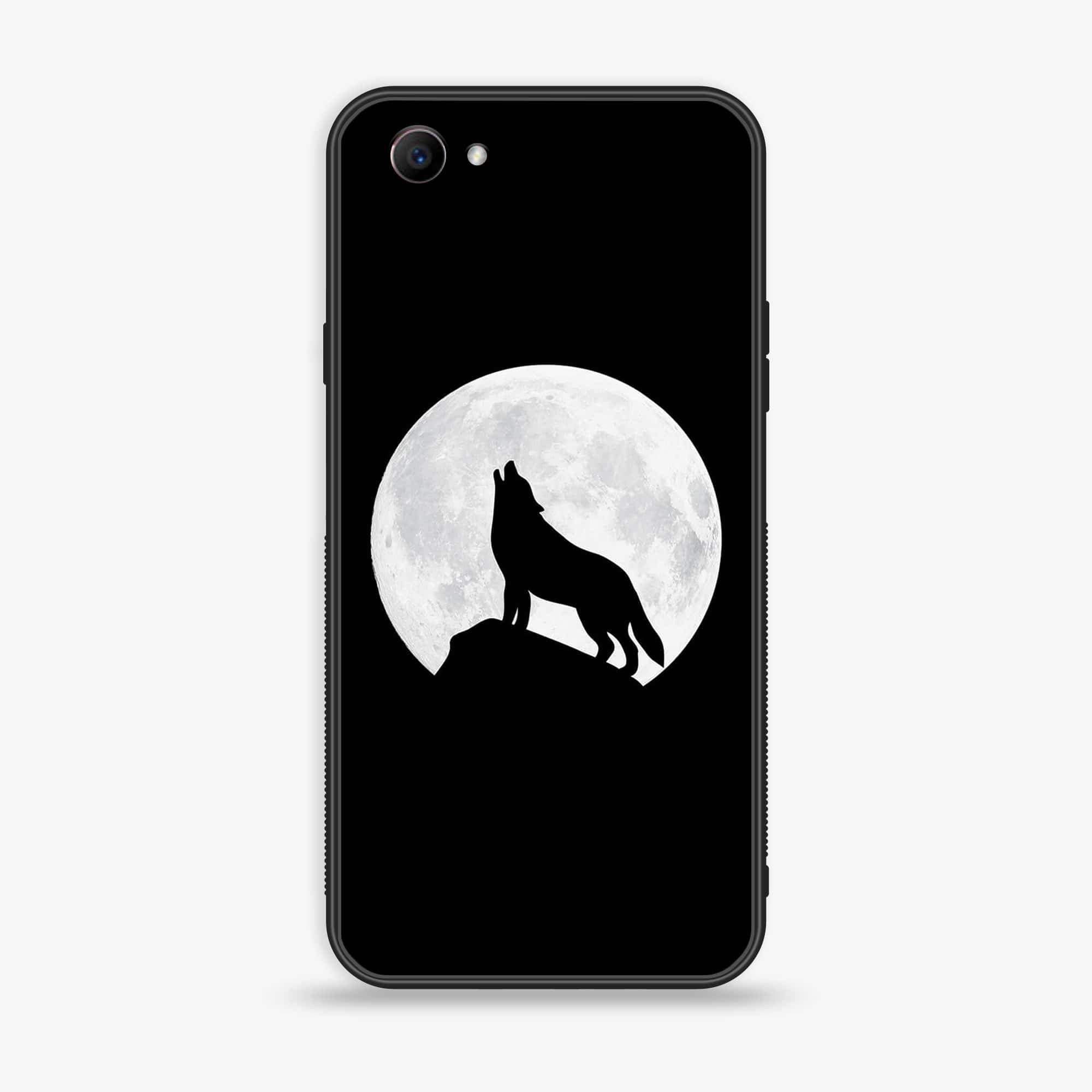 Oppo F7 Youth - Wolf Series - Premium Printed Glass soft Bumper shock Proof Case