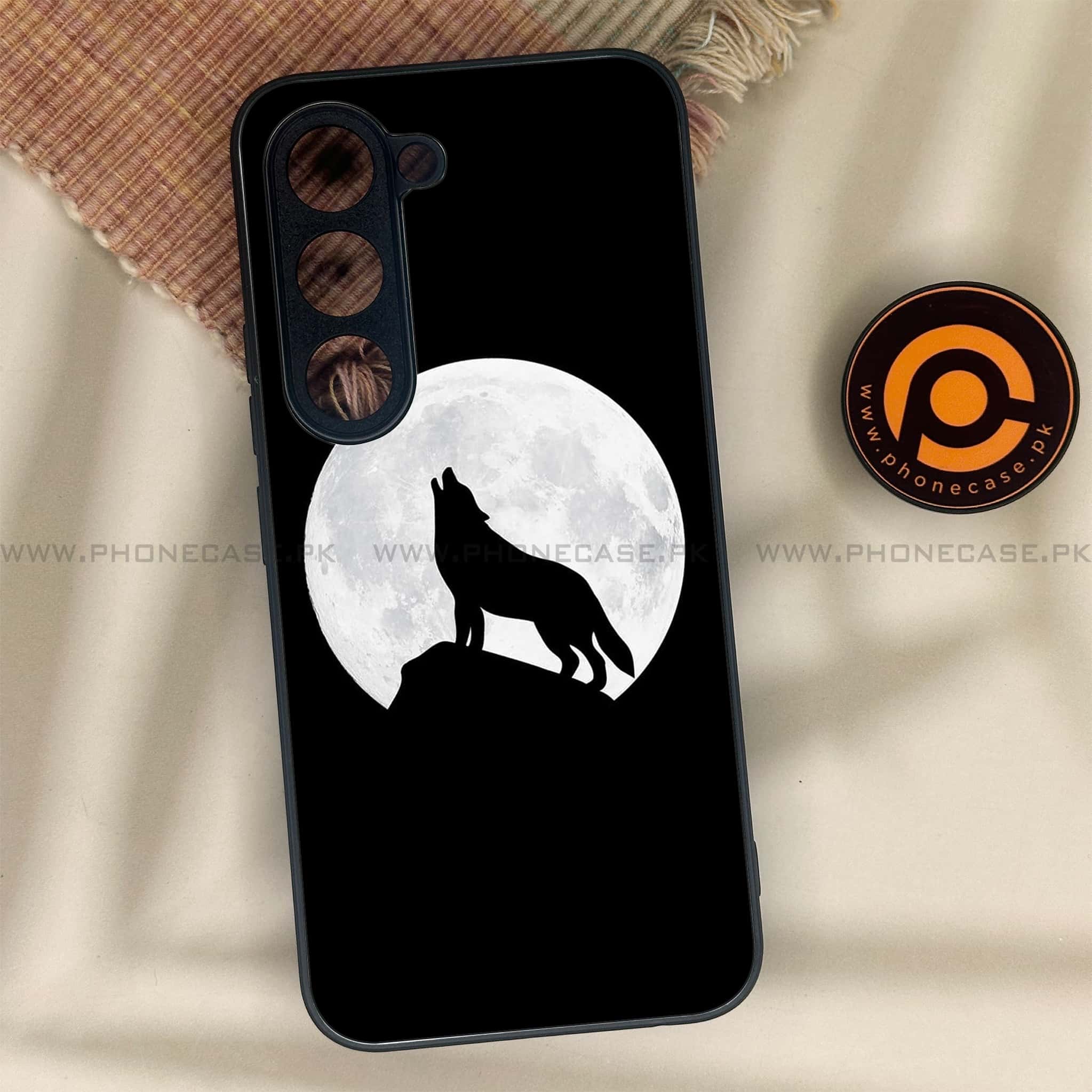 Tecno Spark 40 Pro - Wolf Series - Premium Metal Printed soft Bumper shock Proof Case