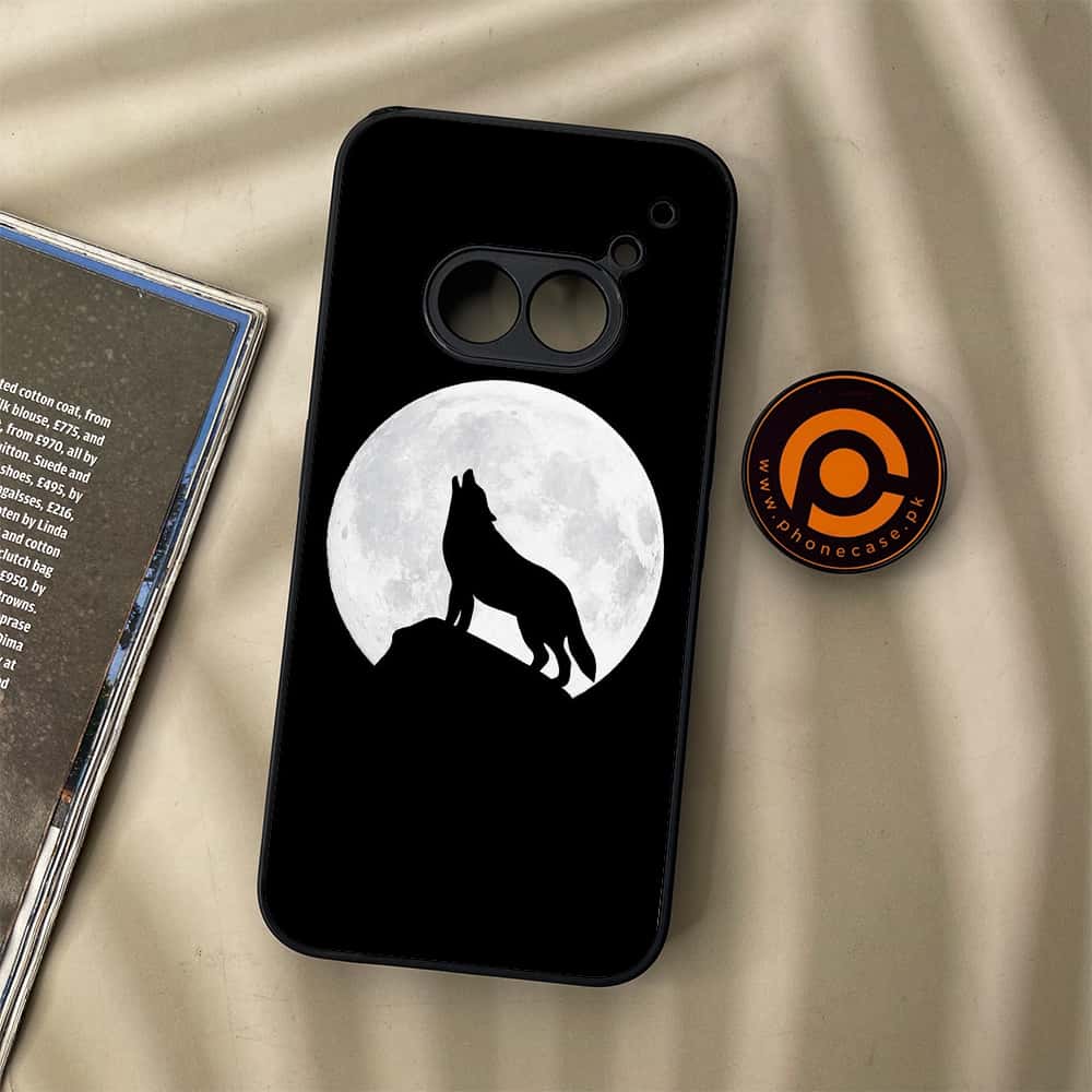 Nothing Phone (2a) - Wolf Series - Premium Metal Printed soft Bumper Shock Proof Case