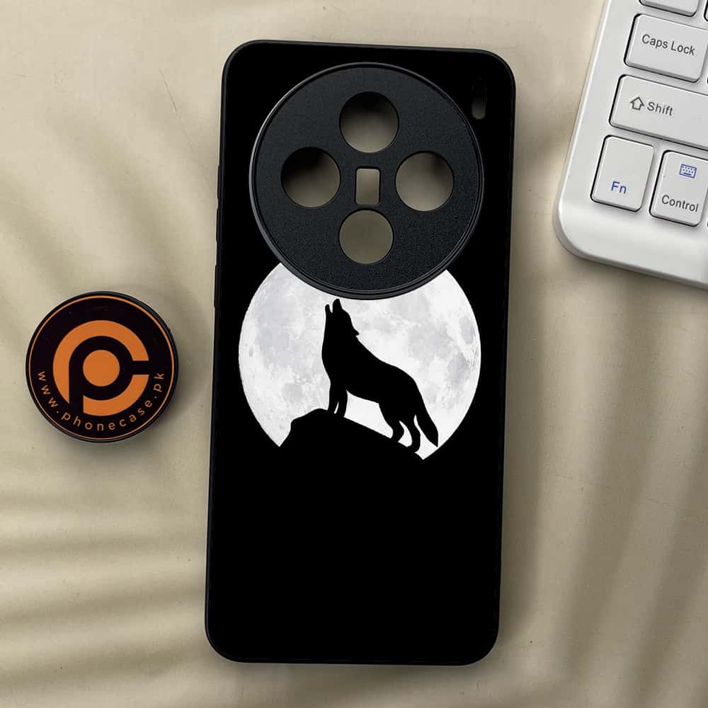 Vivo X200 - Wolf Series - Premium Metal  Printed soft Bumper shock Proof Case