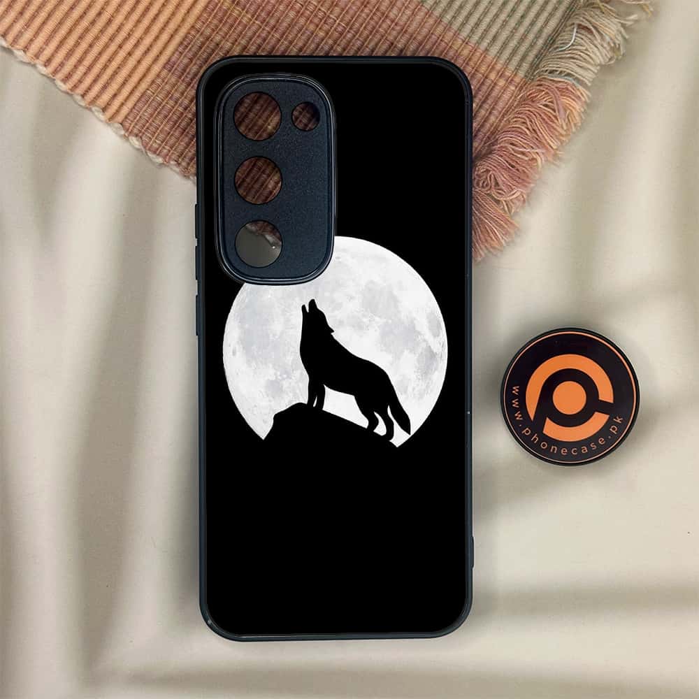 Tecno Spark 40 Pro Plus - Wolf Series - Premium Metal Printed soft Bumper shock Proof Case