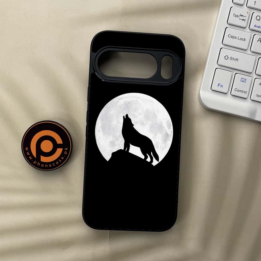 Google Pixel 10 Pro  - Wolf Series - Premium Metal Printed soft Bumper Shock Proof Case