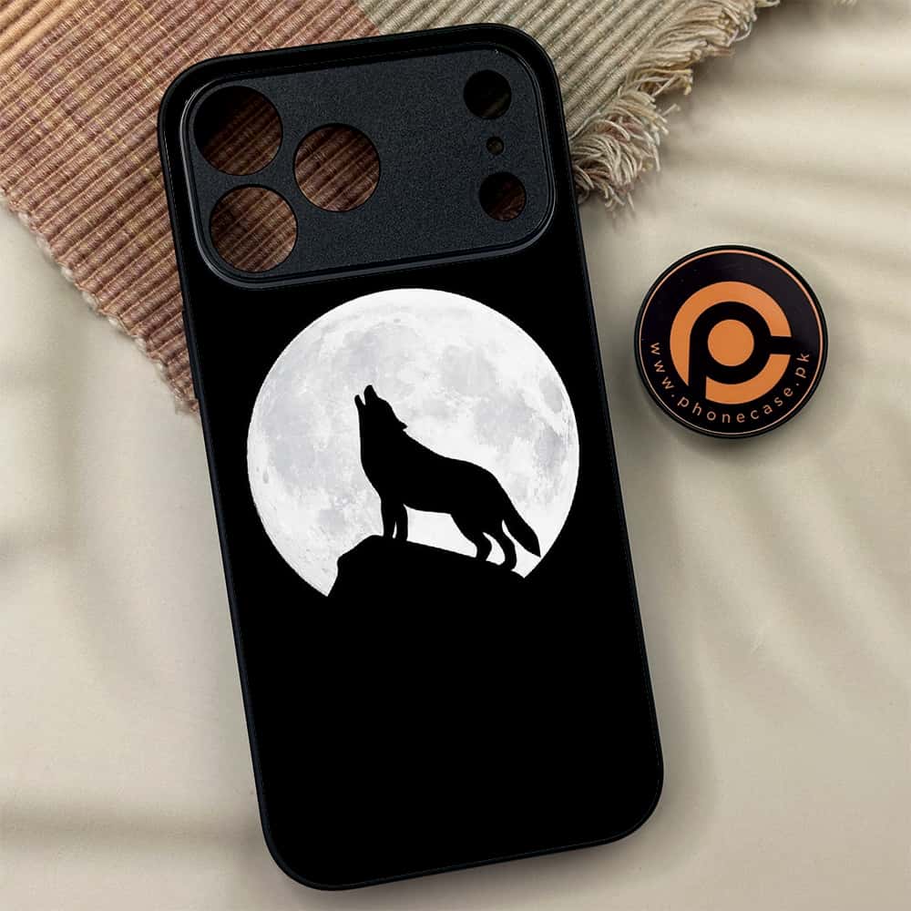 iPhone 17 Pro Max - Wolf Series - Premium Metal Printed soft Bumper shock Proof Case