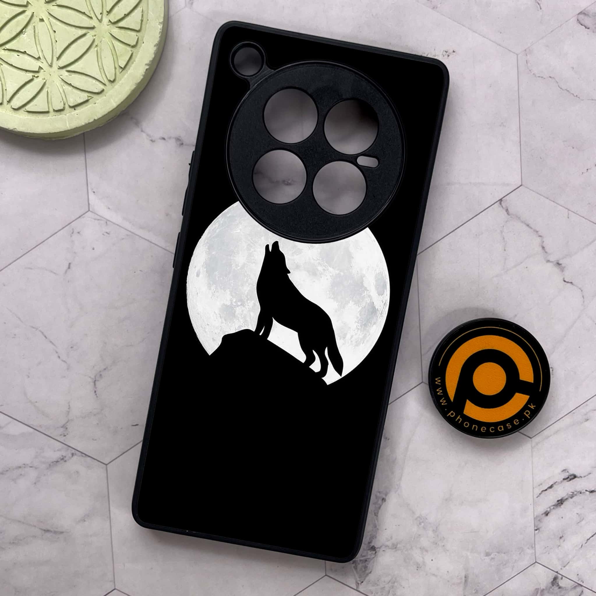 Infinix Zero 40 5G - Wolf Series - Premium Metal Printed soft Bumper shock Proof Case