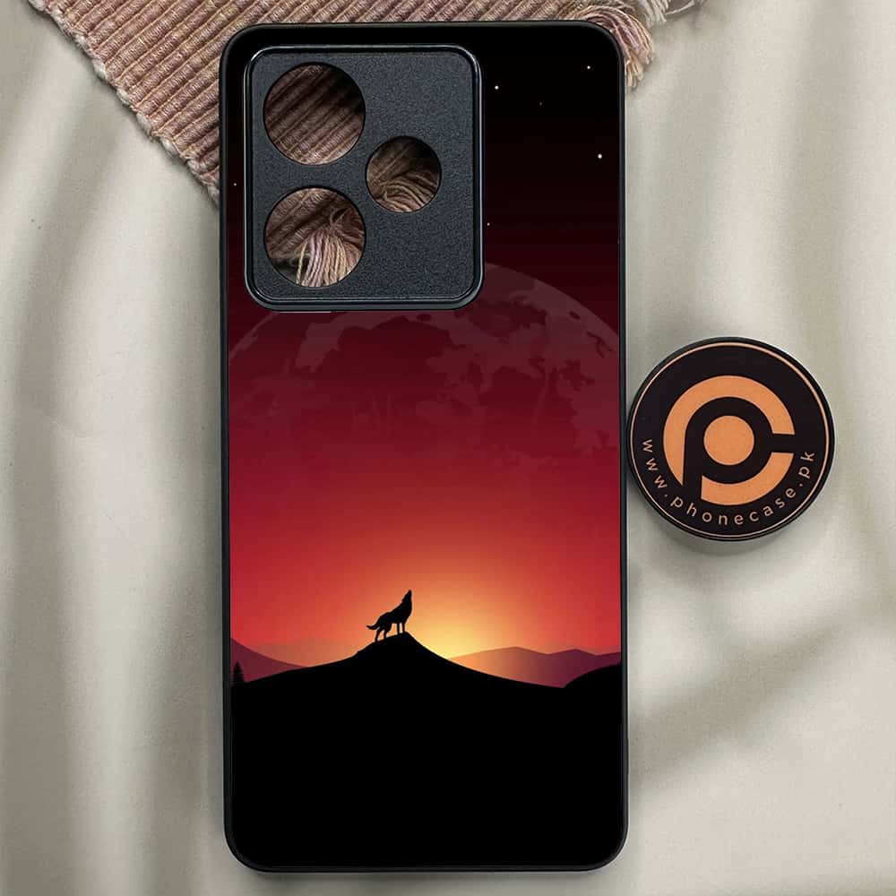 Realme GT 7 - Wolf Series - Premium Metal Printed soft Bumper shock Proof Case