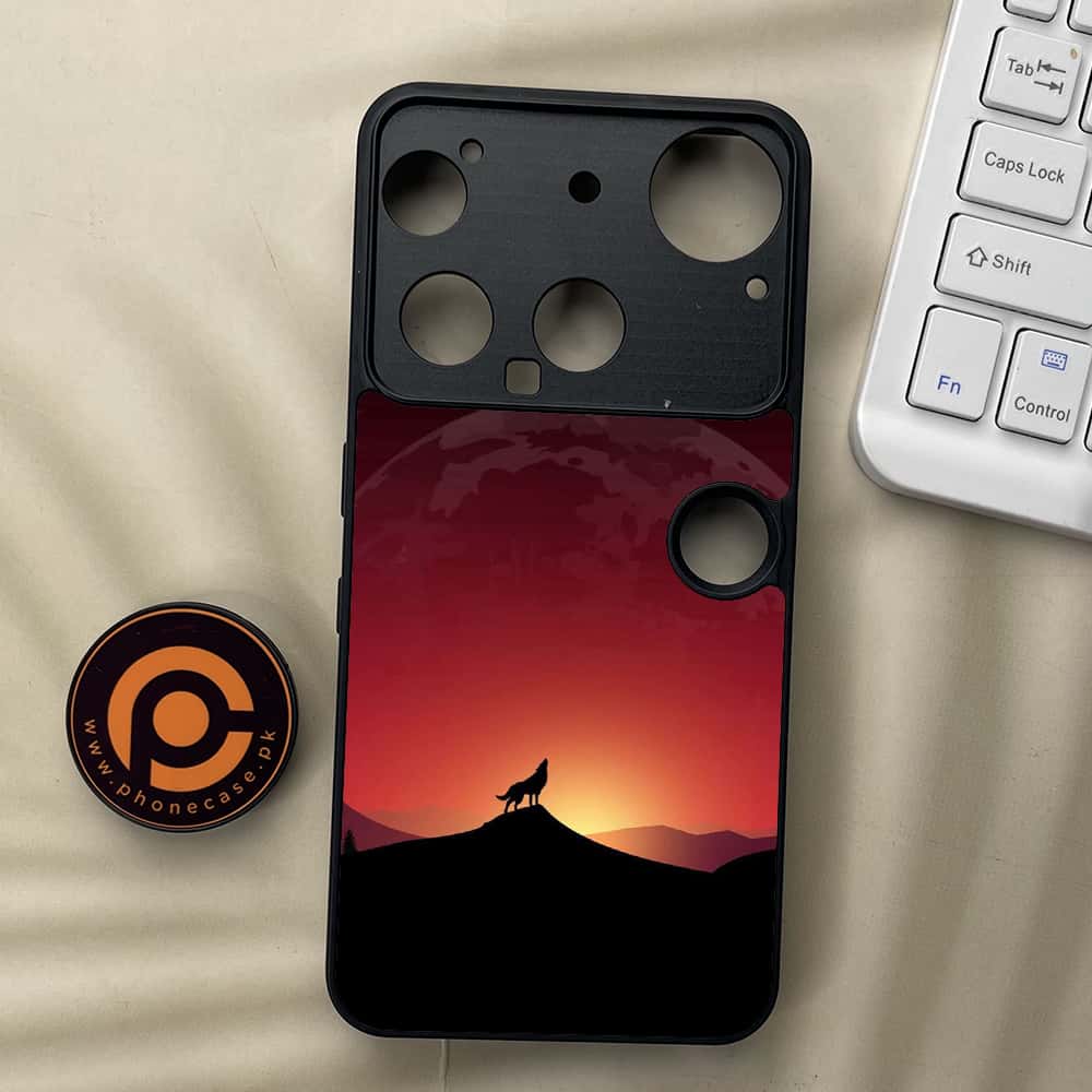 Nothing Phone 3 - Wolf Series - Premium Metal  Printed soft Bumper shock Proof Case