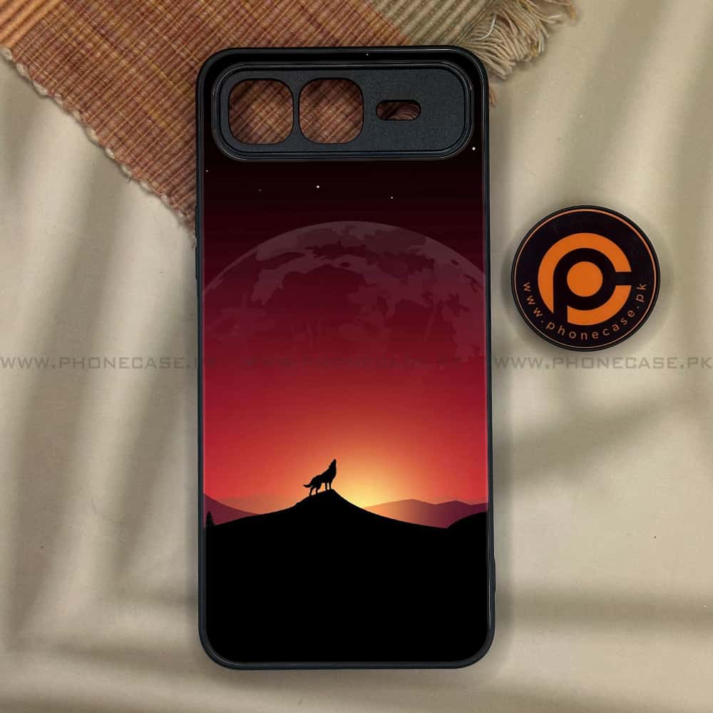 Infinix Smart 10 Plus - Wolf Series - Premium Metal Printed soft Bumper shock Proof Case
