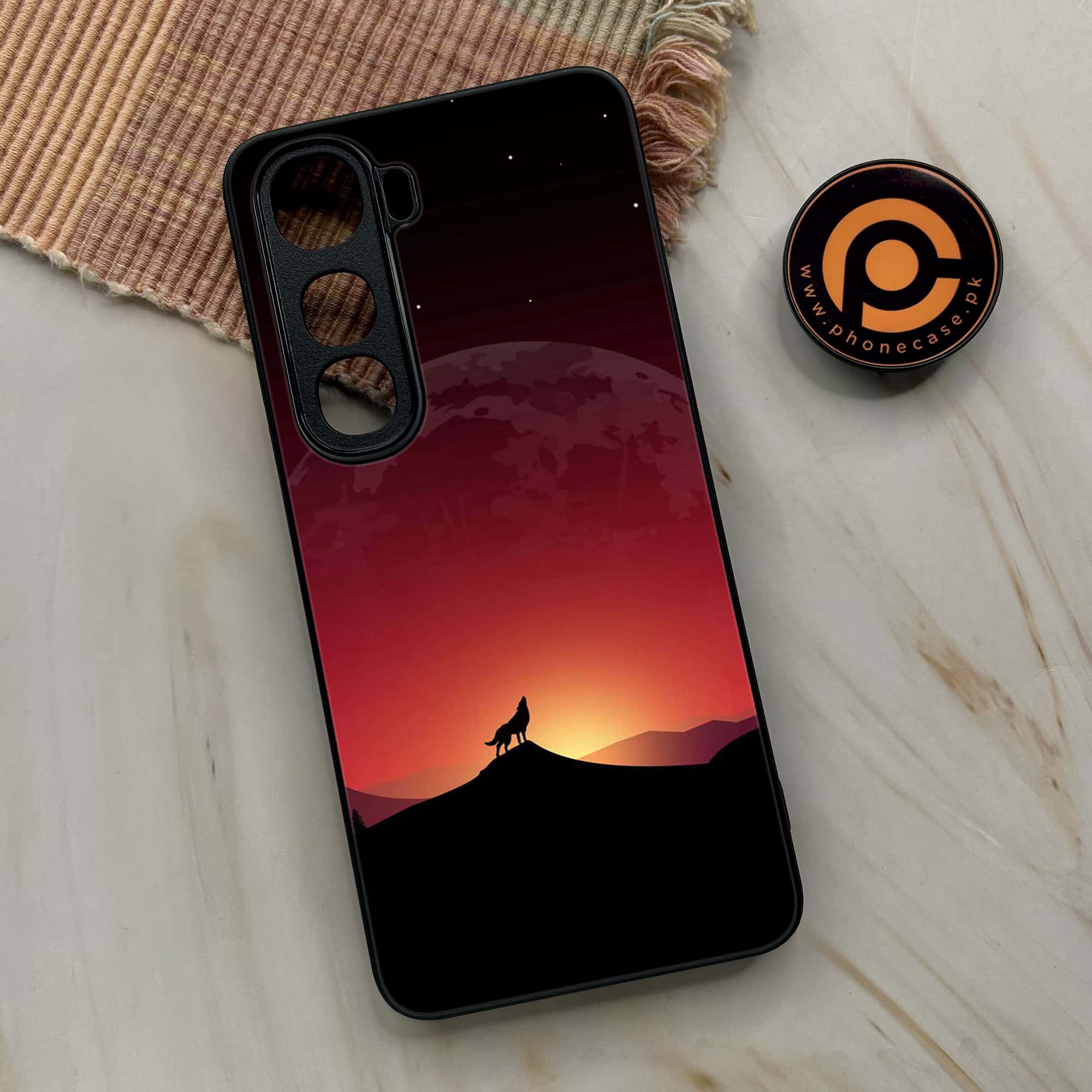 Vivo Y400 - Wolf Series - Premium Metal Printed soft Bumper shock Proof Case