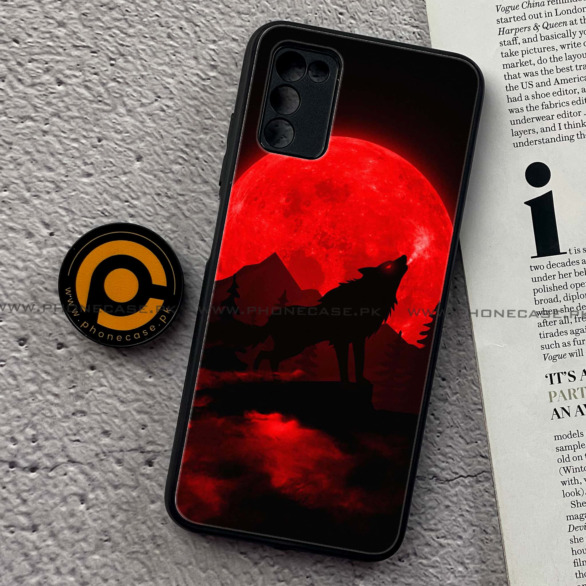 Samsung Galaxy A02s - Wolf Series - Premium Printed Metal soft Bumper shock Proof Case