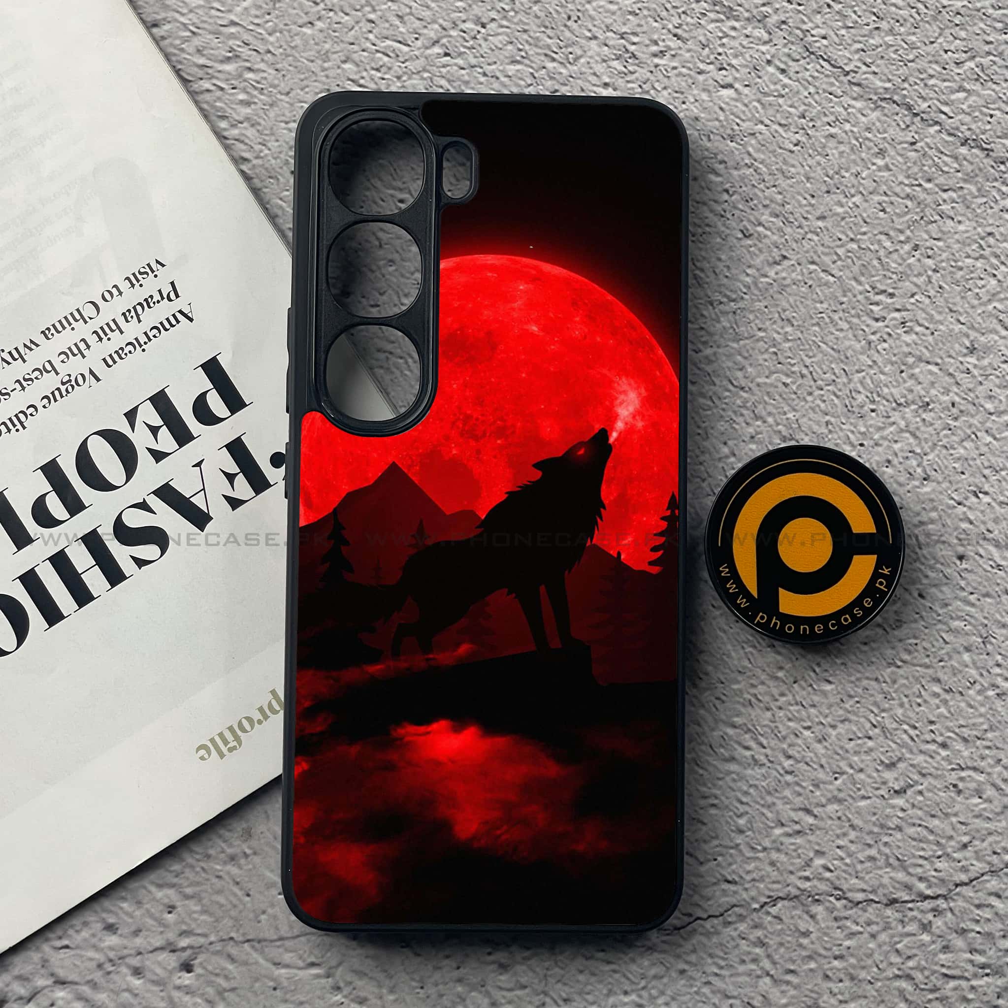 Vivo Y200 4G - Wolf Series - Premium Metal Printed soft Bumper Shock Proof Case