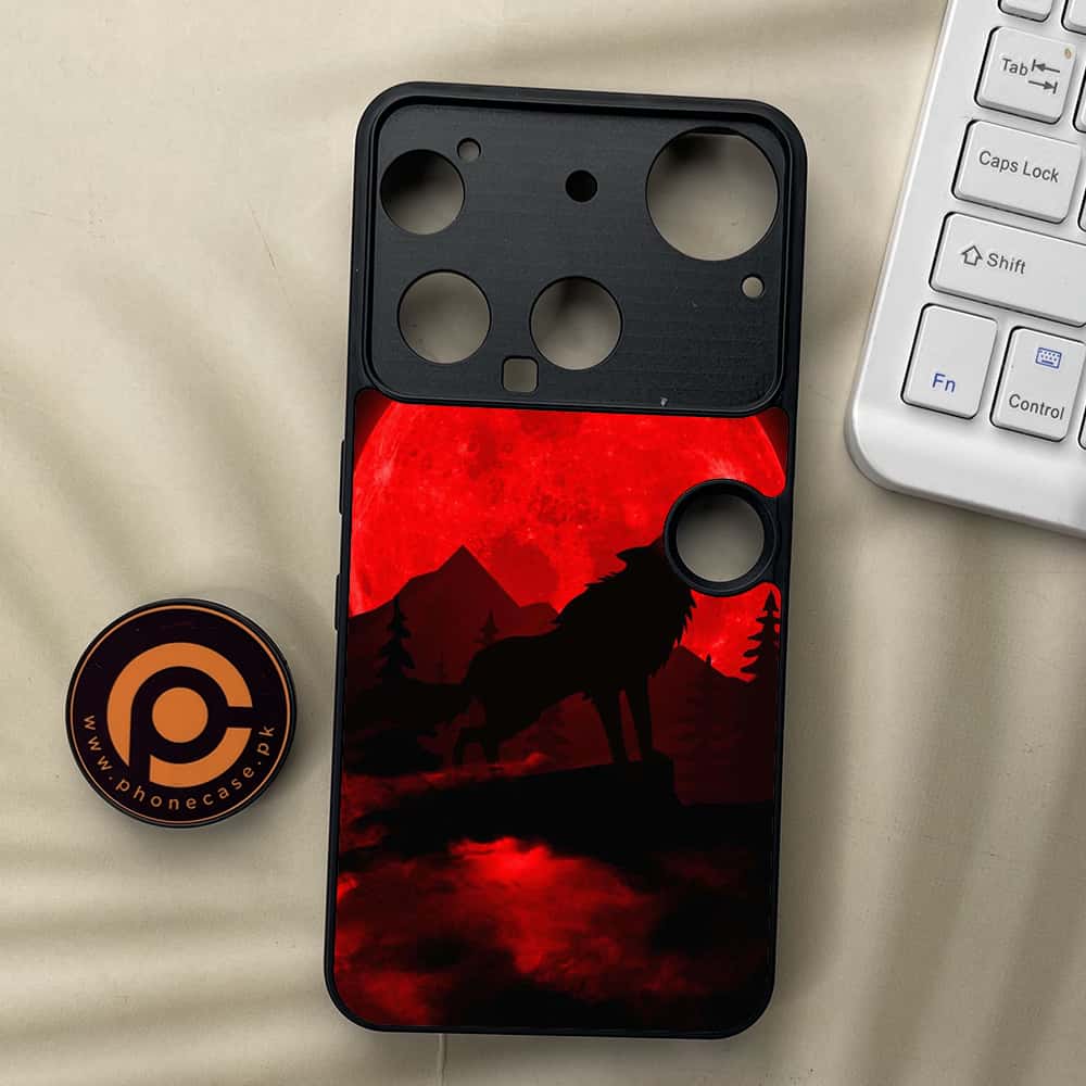 Nothing Phone 3 - Wolf Series - Premium Metal  Printed soft Bumper shock Proof Case
