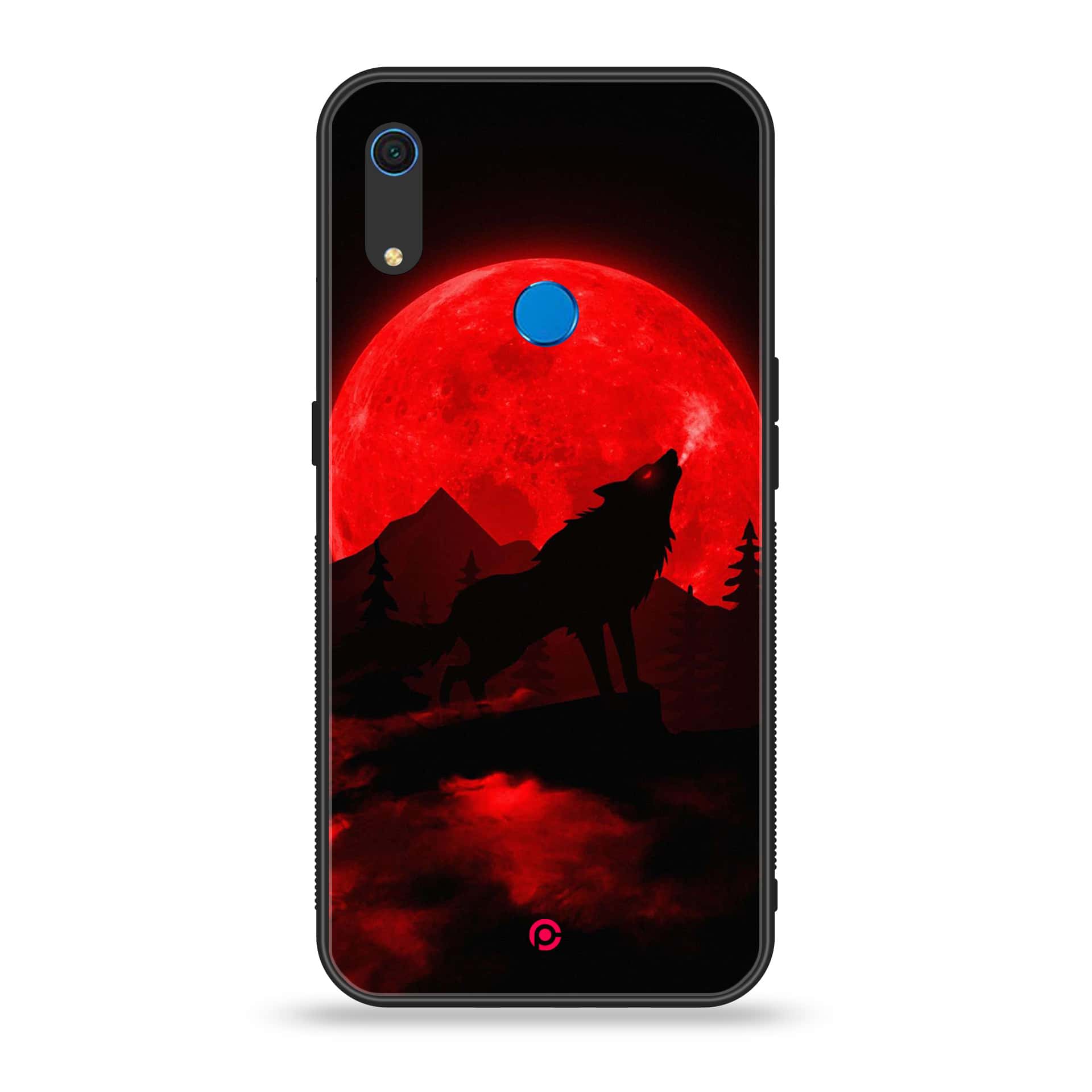 Huawei Y6s - Wolf Series - Premium Printed Metal soft Bumper shock Proof Case