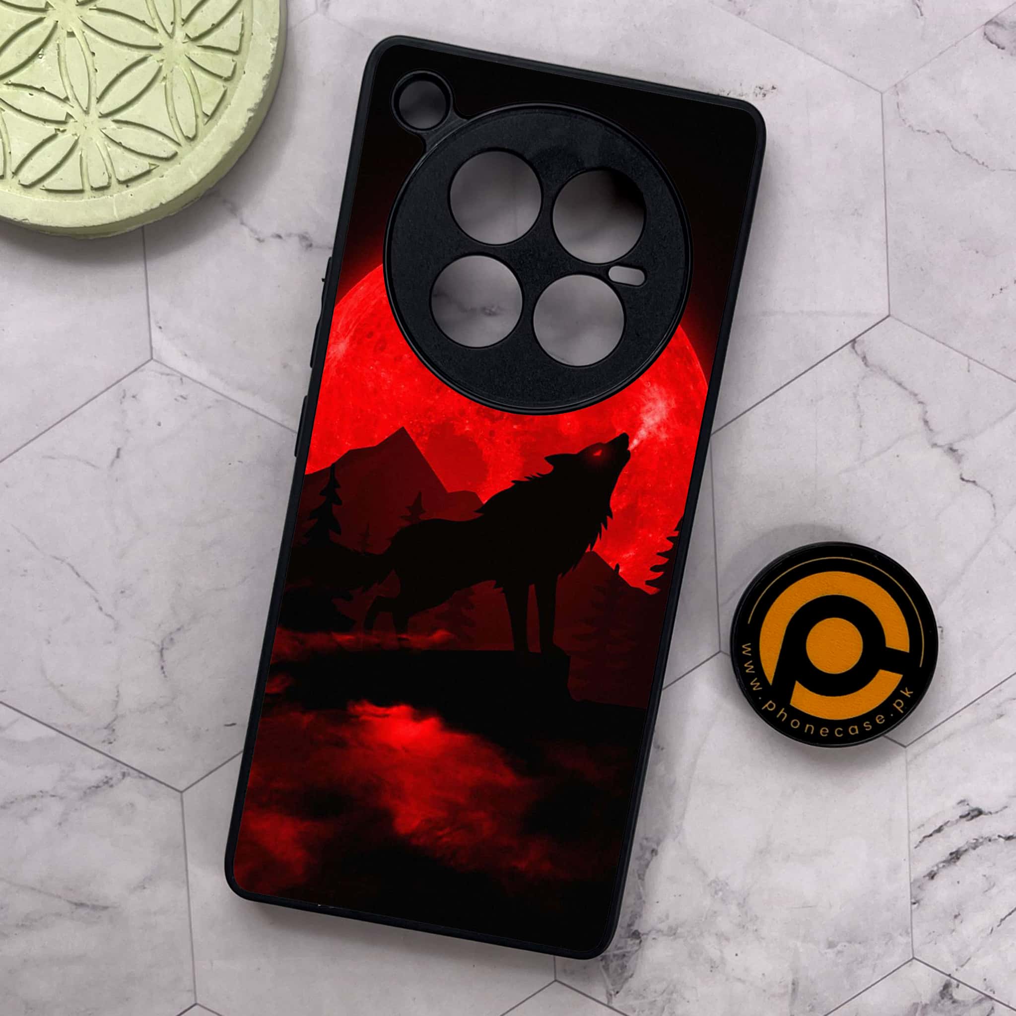 Infinix Zero 40 5G - Wolf Series - Premium Metal Printed soft Bumper shock Proof Case