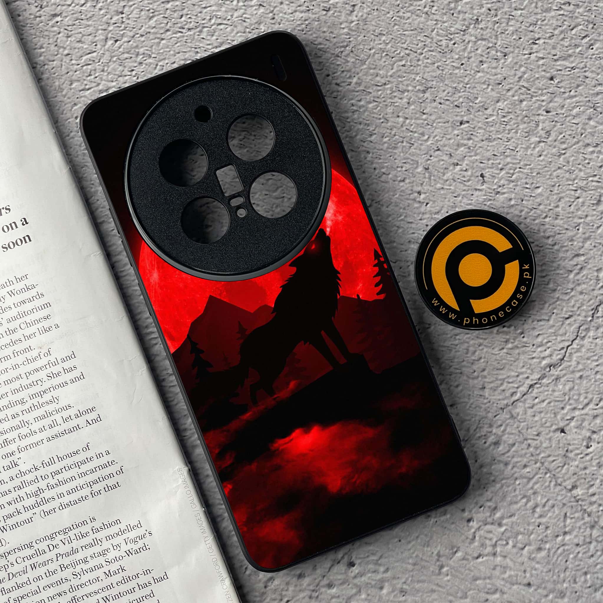 Vivo X200 Pro - Wolf Series - Premium Metal  Printed soft Bumper shock Proof Case