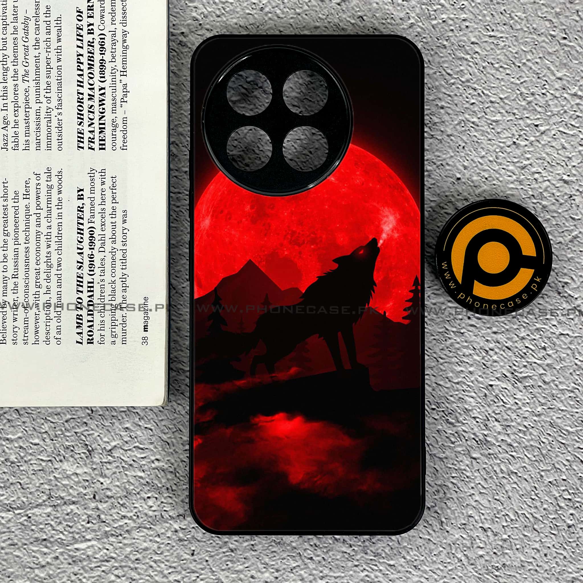 OnePlus Ace 5 - Wolf Series - Premium Metal Printed soft Bumper shock Proof Case