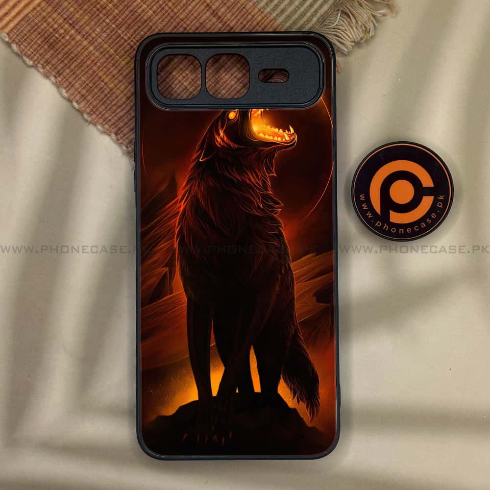 Infinix Smart 10 Plus - Wolf Series - Premium Metal Printed soft Bumper shock Proof Case
