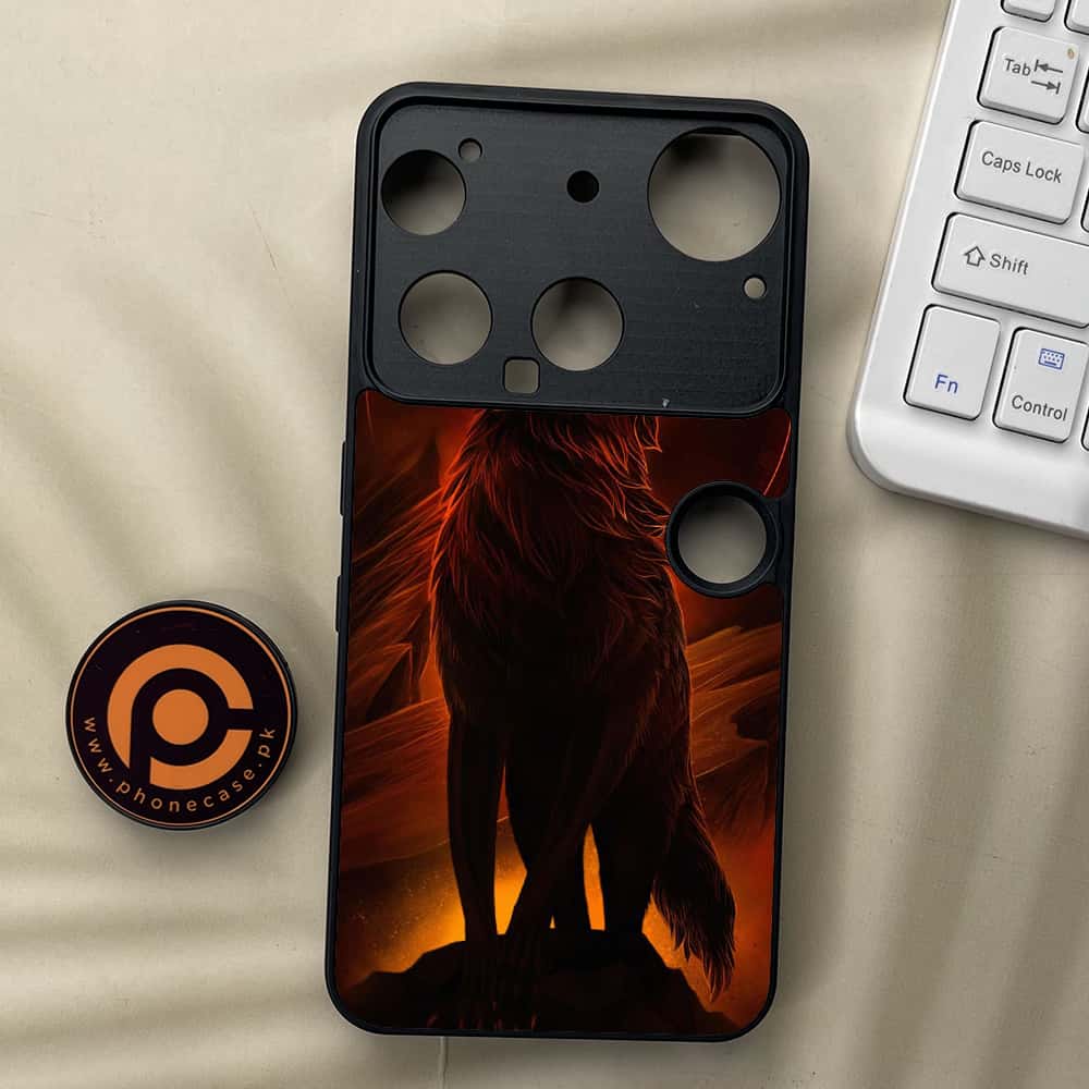Nothing Phone 3 - Wolf Series - Premium Metal  Printed soft Bumper shock Proof Case