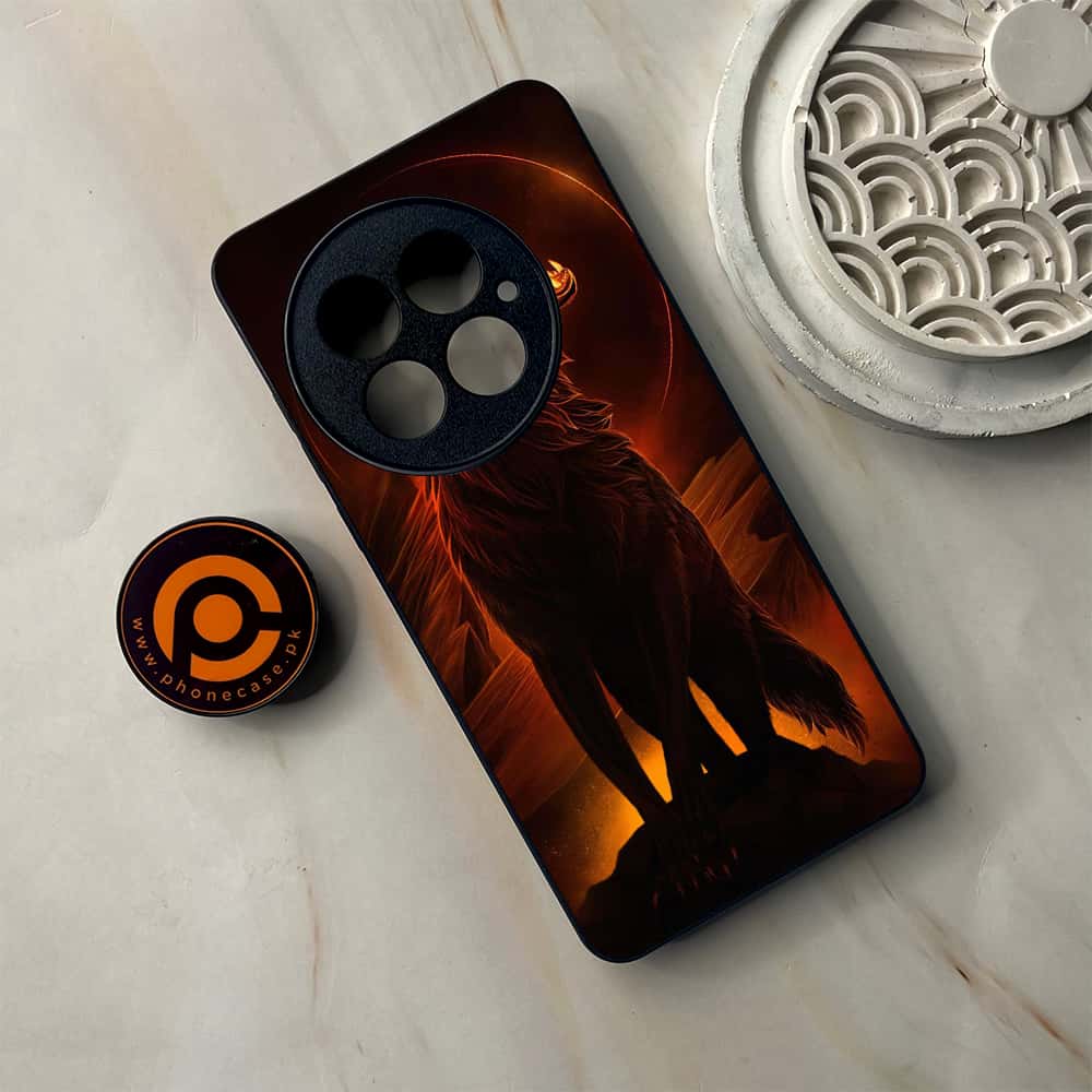 OnePlus 13 - Wolf Series - Premium Metal Printed soft Bumper shock Proof Case