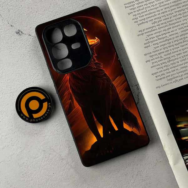 Infinix Note 50 Pro - Wolf Design 6 - Premium Metal Printed Soft Bumper Shockproof Case CS-33507