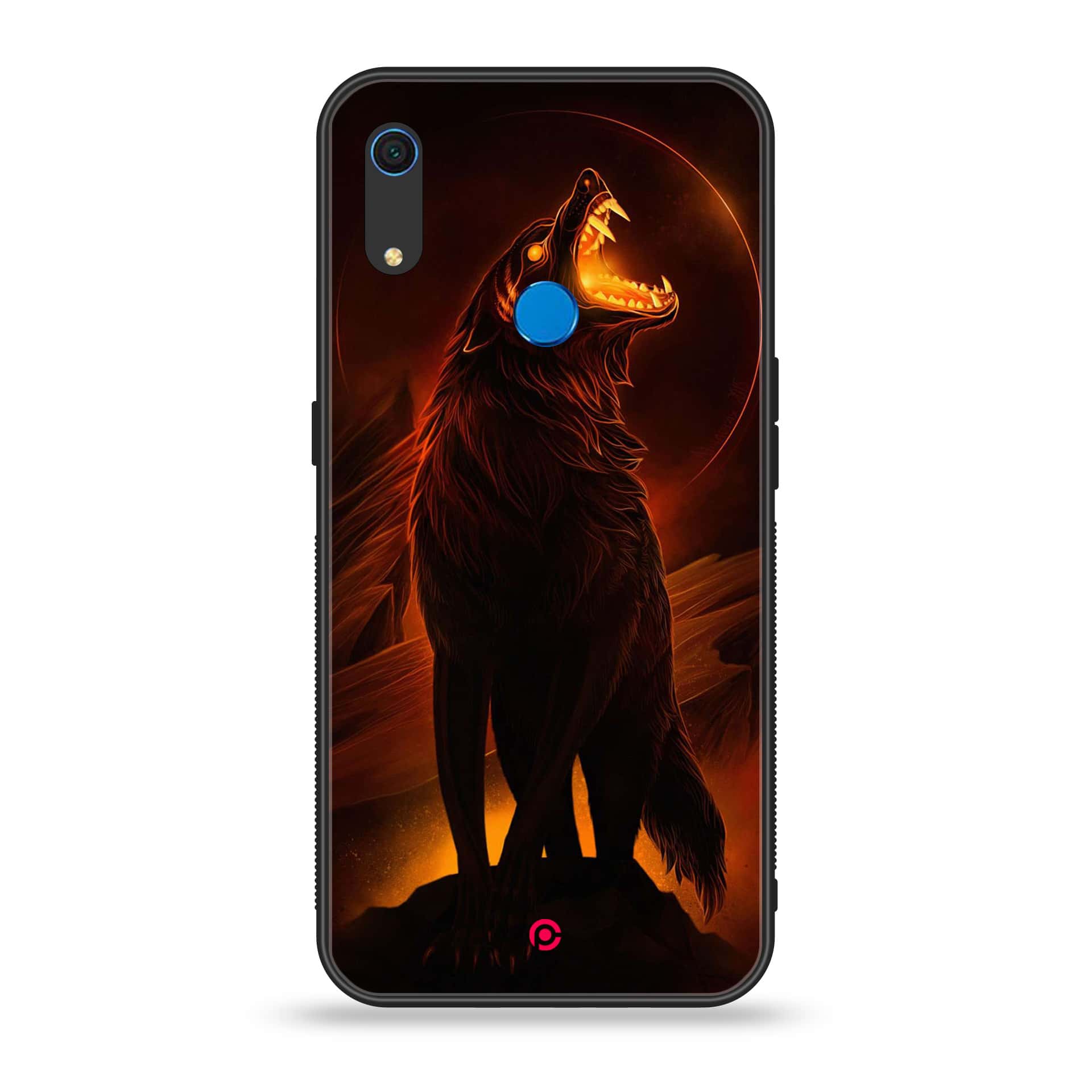 Huawei Y6s - Wolf Series - Premium Printed Metal soft Bumper shock Proof Case