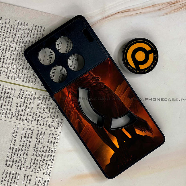 Infinix GT 20 Pro - Wolf Design 6 - Premium Printed Glass soft Bumper shock Proof Case CS-23442