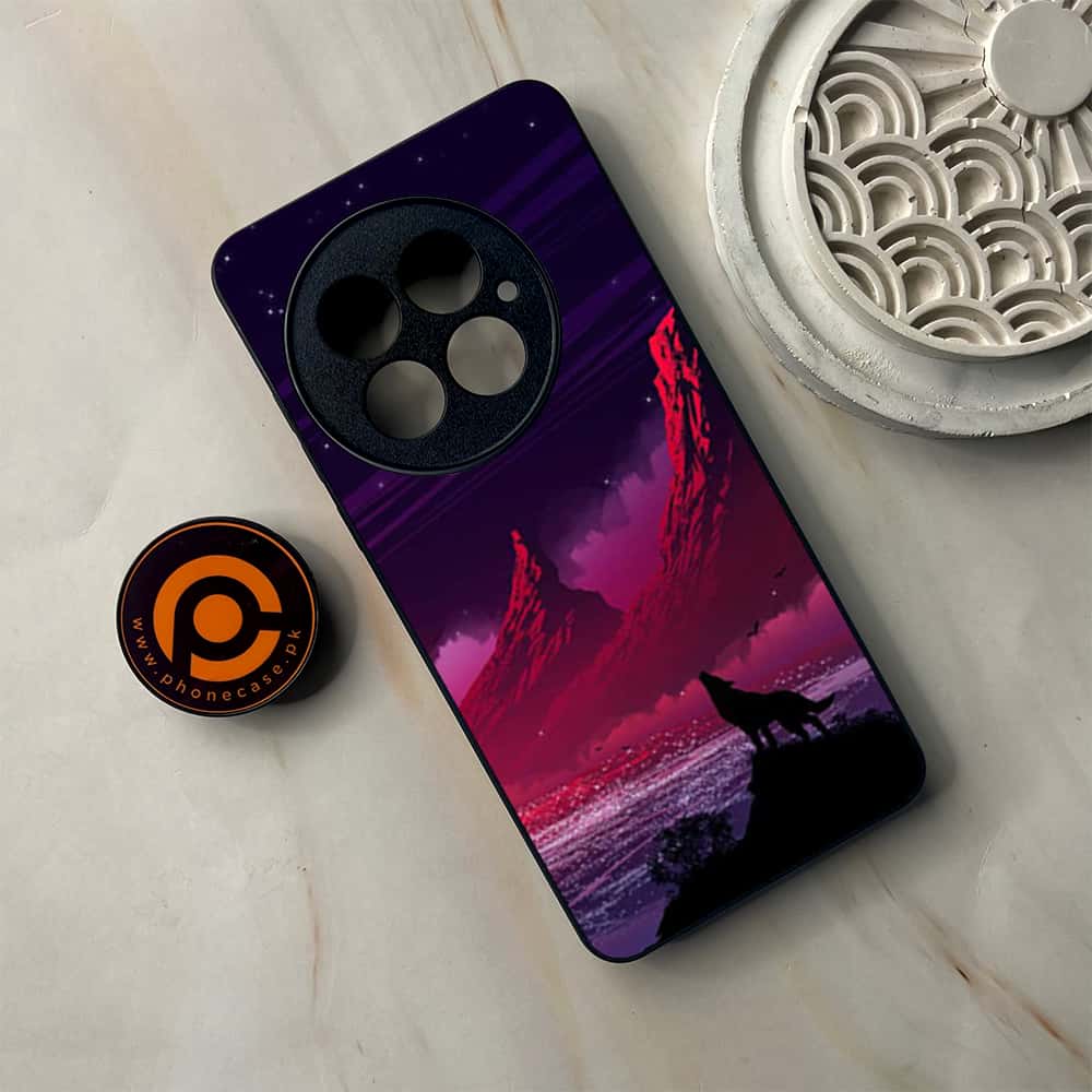 OnePlus 13 - Wolf Series - Premium Metal Printed soft Bumper shock Proof Case