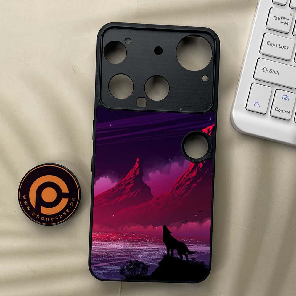 Nothing Phone 3 - Wolf Series - Premium Metal  Printed soft Bumper shock Proof Case