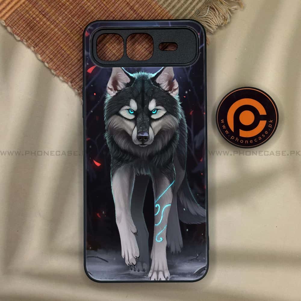 Infinix Smart 10 Plus - Wolf Series - Premium Metal Printed soft Bumper shock Proof Case