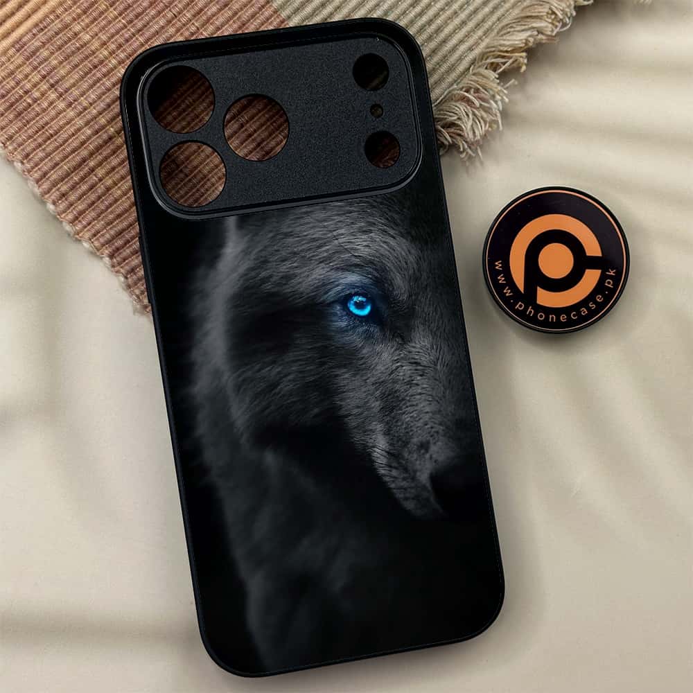 iPhone 17 Pro Max - Wolf Series - Premium Metal Printed soft Bumper shock Proof Case