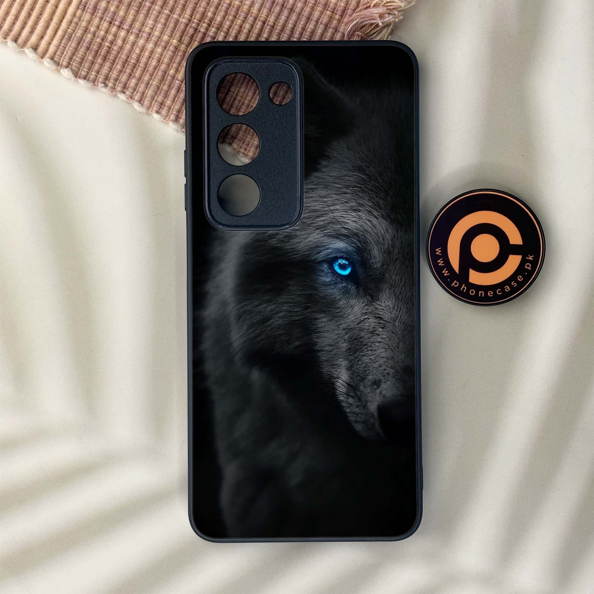 Oppo A5 2025 - Wolf Series - Premium Metal Printed soft Bumper shock Proof Case