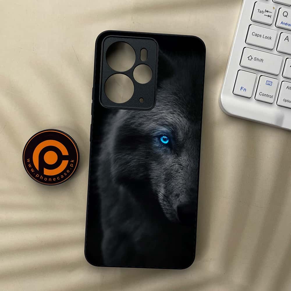 Realme 14T 5G - Wolf Series - Premium Metal Printed soft Bumper Shock Proof Case