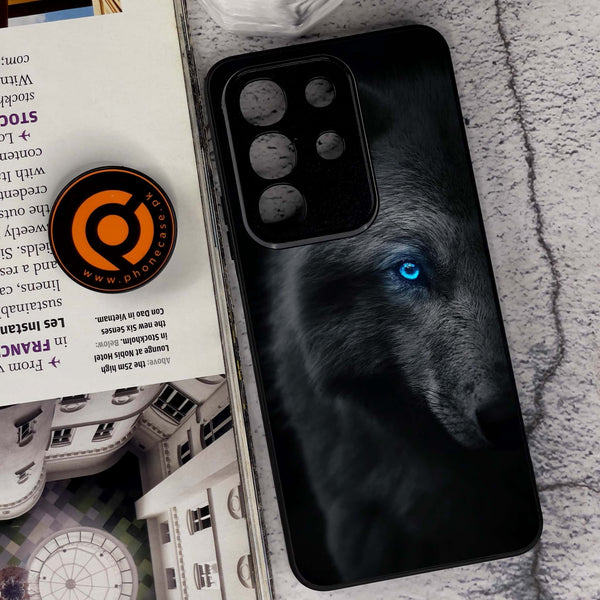 Vivo Y29 4G - Wolf Design 9- Premium Metal Printed soft Bumper Shock Proof Case CS-38033 CS-39259 CS-41411