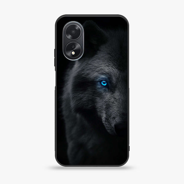 Oppo A38 4G - Wolf Design 9 - Premium Printed Metal soft Bumper shock Proof Case CS-47678