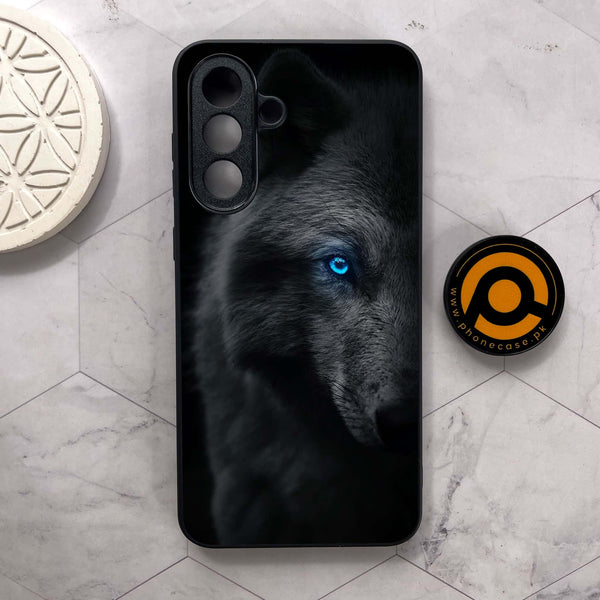 Samsung Galaxy A56 5G - Wolf Design 9 - Premium Metal Printed soft Bumper shock Proof Case CS-37177