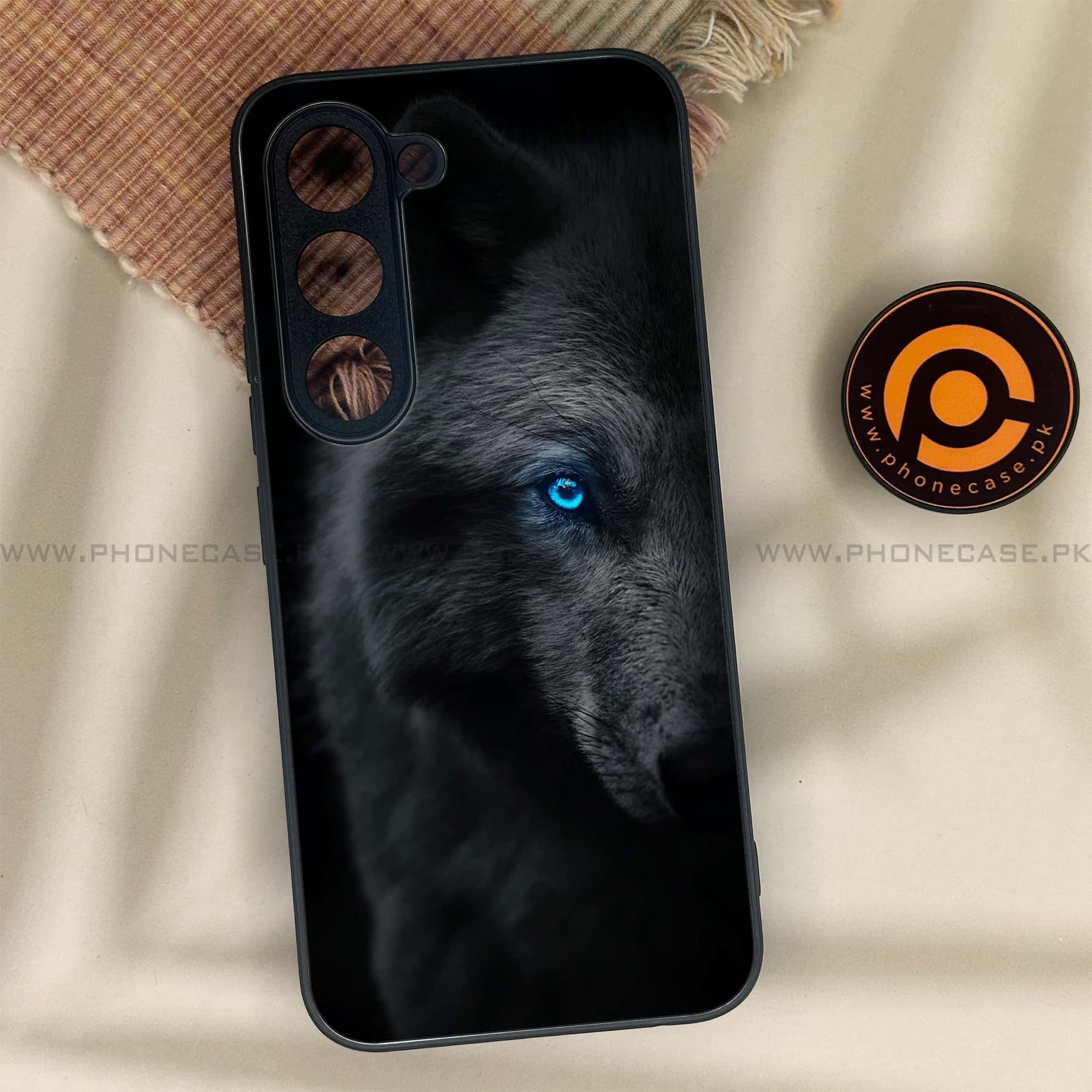 Tecno Spark 40 Pro - Wolf Series - Premium Metal Printed soft Bumper shock Proof Case