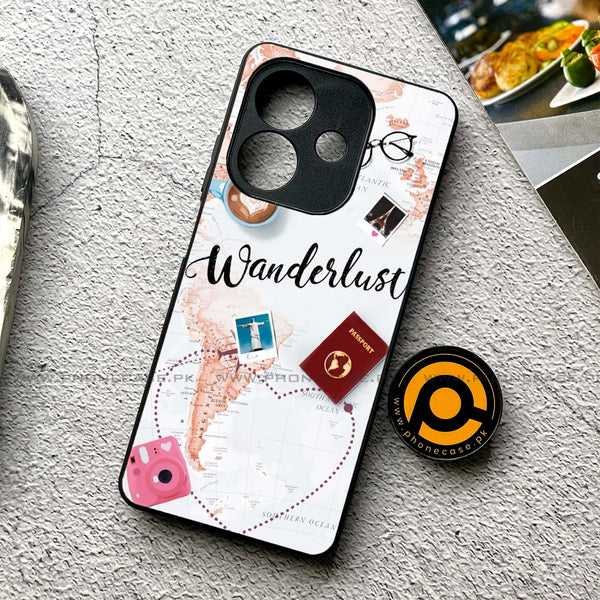 Oppo A3x - World Journey - Premium Printed Metal soft Bumper shock Proof Case