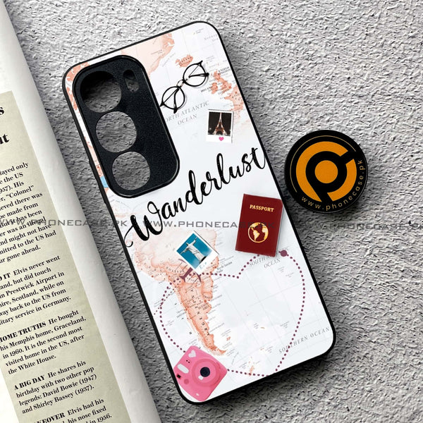 Vivo Y19s - World Journey - Premium Printed Glass soft Bumper shock Proof Case
