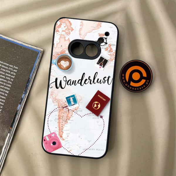 Nothing Phone (2a) - World Journey - Premium Metal Printed soft Bumper Shock Proof Case