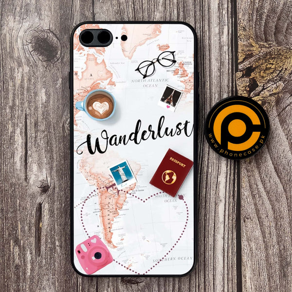 iPhone 7 Plus - World Journey - Premium Metal Printed soft Bumper shock Proof Case