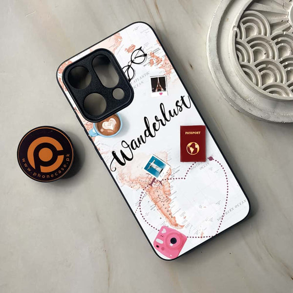 Oppo Reno 14 5G - World Journey - Premium Metal Printed soft Bumper shock Proof Case