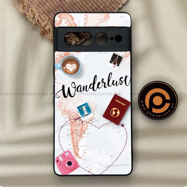 Google Pixel 7 Pro - World Journey - Premium Metal Printed soft Bumper Shock Proof Case