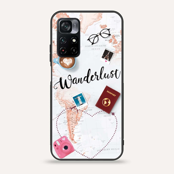Xiaomi Poco M4 Pro 5G - World Journey -  Premium Printed Metal soft Bumper shock Proof Case