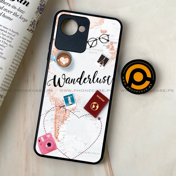 Realme C30 - World Journey - Premium Printed Glass soft Bumper Shock Proof Case