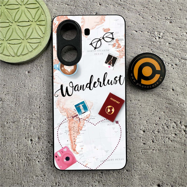 Xiaomi Poco X7 Pro 5G - World Journey -  Premium Printed Metal soft Bumper shock Proof Case