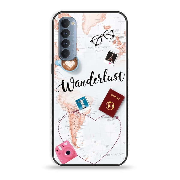Oppo Reno 4 Pro 4G - World Journey - Premium Printed Glass soft Bumper Shock Proof Case