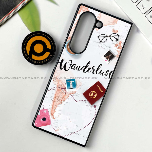 Samsung Galaxy Z Fold 6 - World Journey -  Premium Printed Metal soft Bumper shock Proof Case