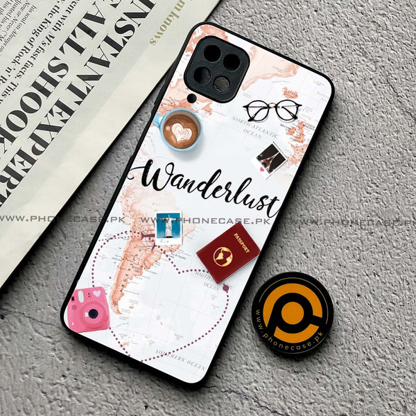 Samsung Galaxy A12 - World Journey - Premium Printed Glass Case