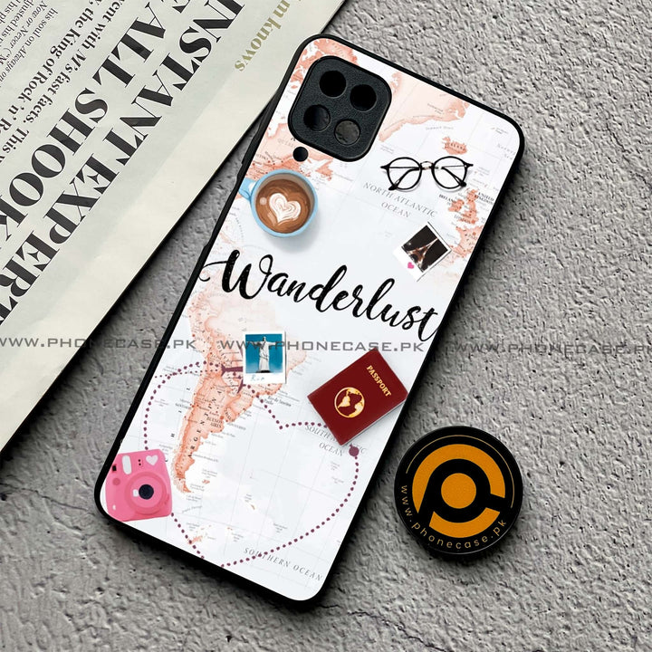 Samsung Galaxy A12 - World Journey - Premium Printed Glass Case