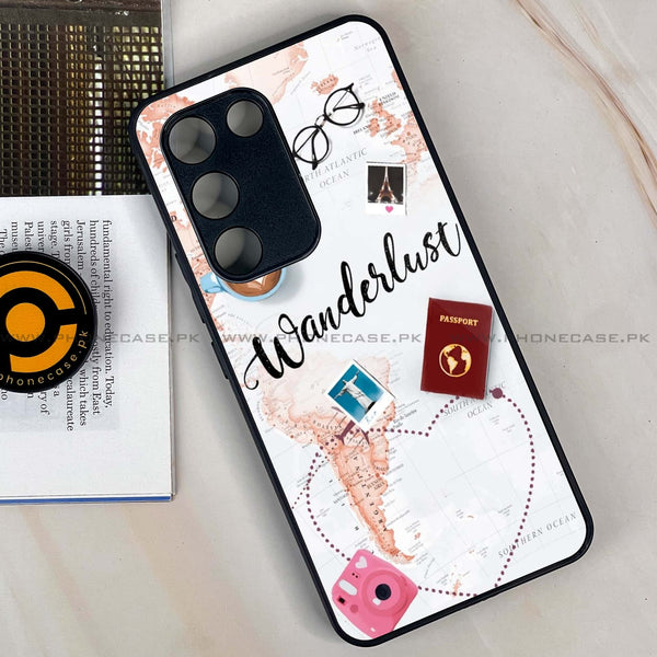 Vivo Y200e - World Journey -  Premium Printed Metal soft Bumper shock Proof Case