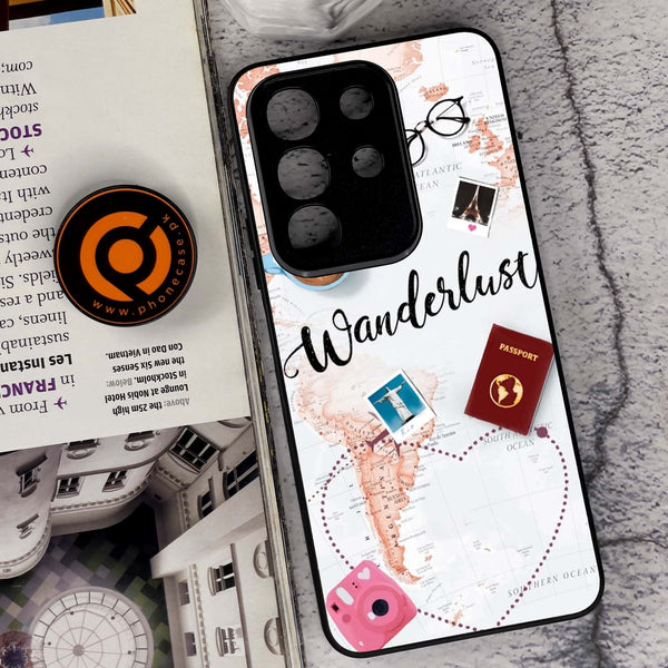 Vivo Y29 4G - World Journey - Premium Metal Printed soft Bumper Shock Proof Case